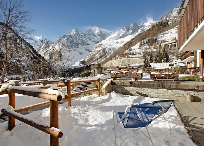 Bilocale Vista Monte Bianco *